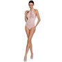 PASSION - MULHER BS088 BODYSTOCK BRANCO TAMANHO ÚNICO