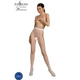 PASSION - COLEO ECO BODYSTOCKING ECO S007 BRANCO