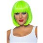 LEG AVENUE - PERUCA BOB FLUORESCENTE VERDE NEON