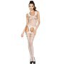 PASSION - MULHER BS038 BODYSTOCK BRANCO TAMANHO ÚNICO