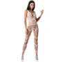 PASSION - MULHER BS058 BODYSTOCK BRANCO TAMANHO ÚNICO