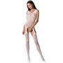 PASSION - WOMAN BS061 BODYSTOCK BRANCO TAMANHO ÚNICO