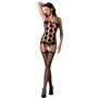 PASSION - WOMAN BS067 BODYSTOCKING PRETO TAMANHO ÚNICO