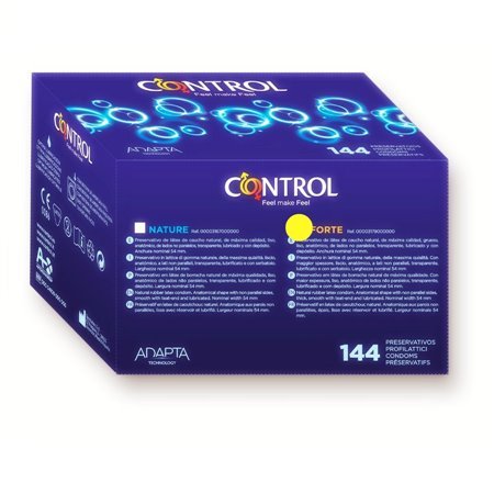 CONTROL - PRESERVATIVOS ADAPTA FORTE 144 UNIDADES