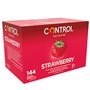 CONTROL - PRESERVATIVOS ADAPTA MORANGO 144 UNIDADES