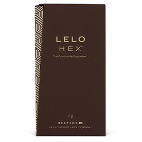 LELO - HEX PRESERVATIVOS RESPEITO XL 12 PACK