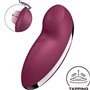SATISFYER - TAP & CLIMAX 2 VIBRADOR & ESTIMULADOR VERMELHO