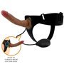 PRETTY LOVE - KYTON UNIVERSAL HARNESS BRIEFS COM DILDO SQUIRTING 19 CM MULATO
