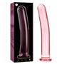 NEBULA SERIES BY IBIZA - MODELO 17 DILDO VIDRO BOROSILICADO ROSA 18.5 CM -O- 3 CM