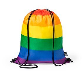 PRIDE - MOCHILA COM BANDEIRA DO ARCO-ÍRIS