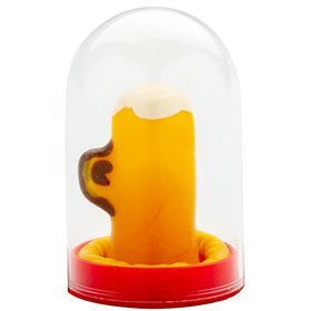 CONDOMERIE - PRESERVATIVOS NOVIDADES PINTADOS À MÃO COPO DE CERVEJA