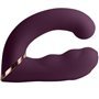 ROCKS-OFF - VIBRADOR DUPLO GEMINI ESTIMULADOR DE CLITÓRIS PONTO G ROXO
