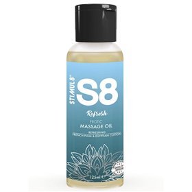 STIMUL8 - S8 REFRESH ÓLEO DE MASSAGEM DE ALGODÃO 125 ML