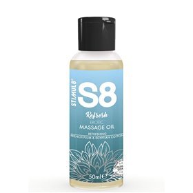 STIMUL8 - S8 REFRESH ÓLEO DE MASSAGEM ERÓTICO DE ALGODÃO 50 ML