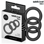 ADDICTED TOYS - CONJUNTO DE ANÉIS DE SILICONE MODELO 1