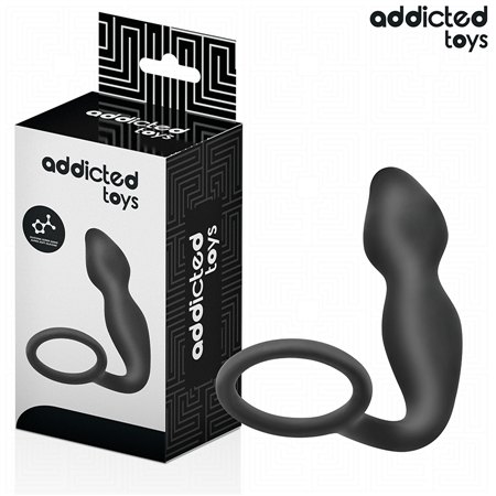 ADDICTED TOYS - PLUG ANAL COM ANEL MODELO 2