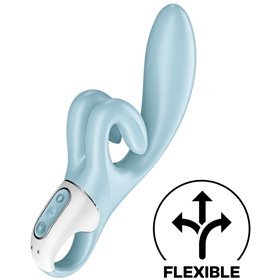 SATISFYER - TOUCH ME COELHO VIBRAO AZUL