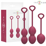 INTENSE - KIT CHARLI KEGEL BALL BURGUNDY
