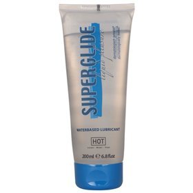 HOT - SUPERGLIDE LUBRIFICANTE À BASE DE ÁGUA 200 ML