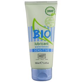 HOT - BIO LUBRIFICANTE À BASE ÁGUA SENSITIV 100 ML